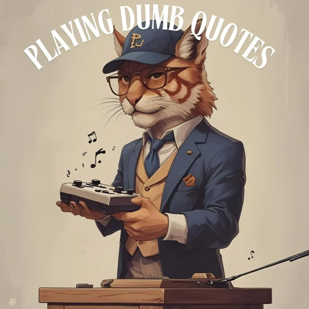 Playing Dumb Quotes