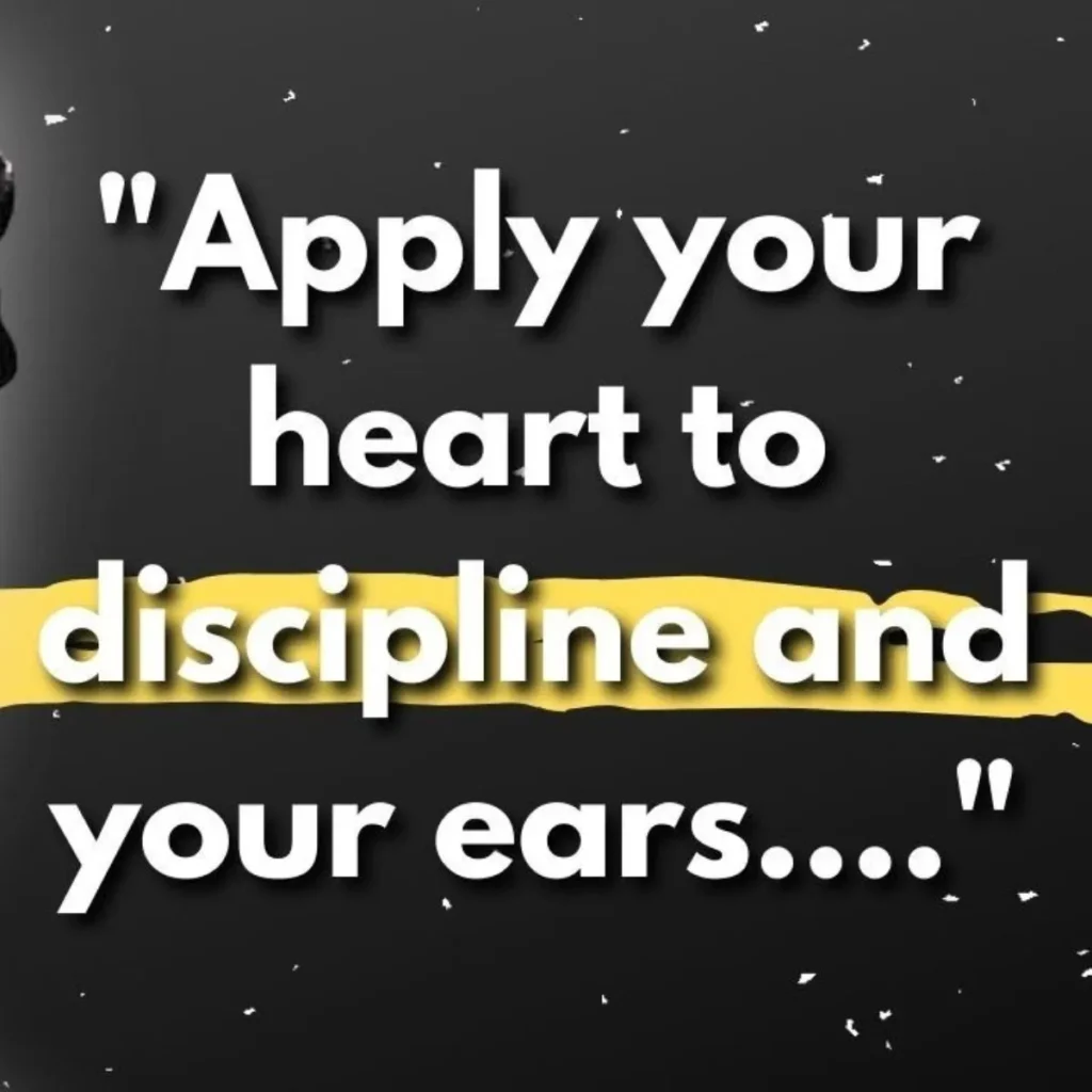 Bible Quotes About Discipline