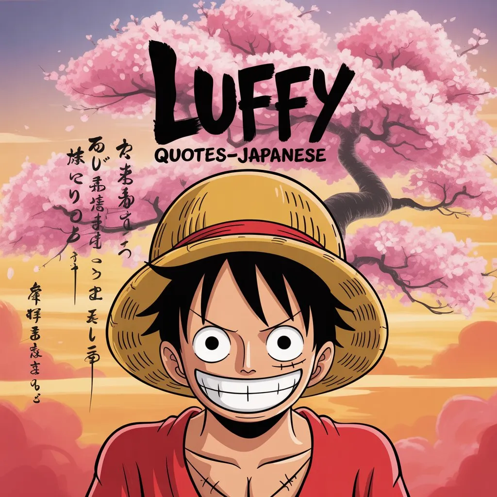 Luffy Quotes Japanese