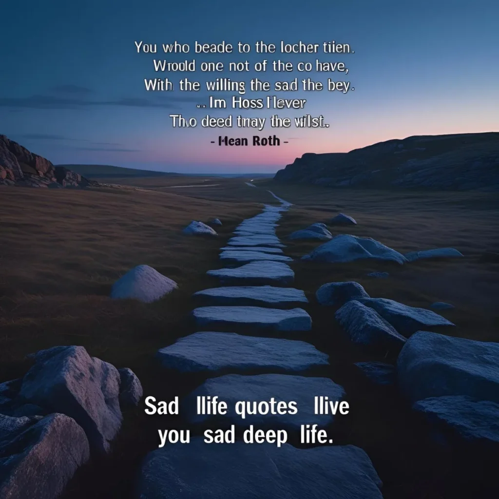 Sad Deep Life Quotes