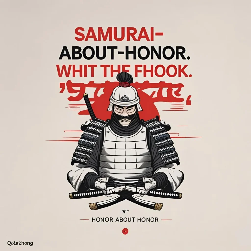 Samurai Quotes About Honor