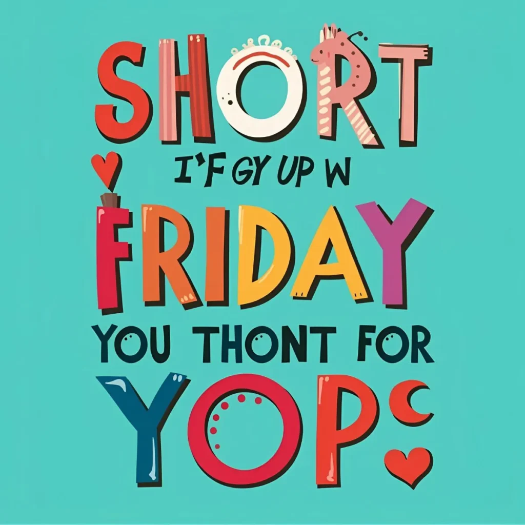 Short Positive Friday Quotes Funny