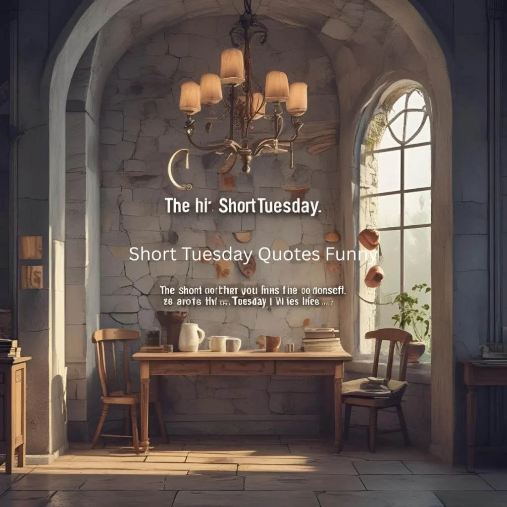 Short Tuesday Quotes Funny