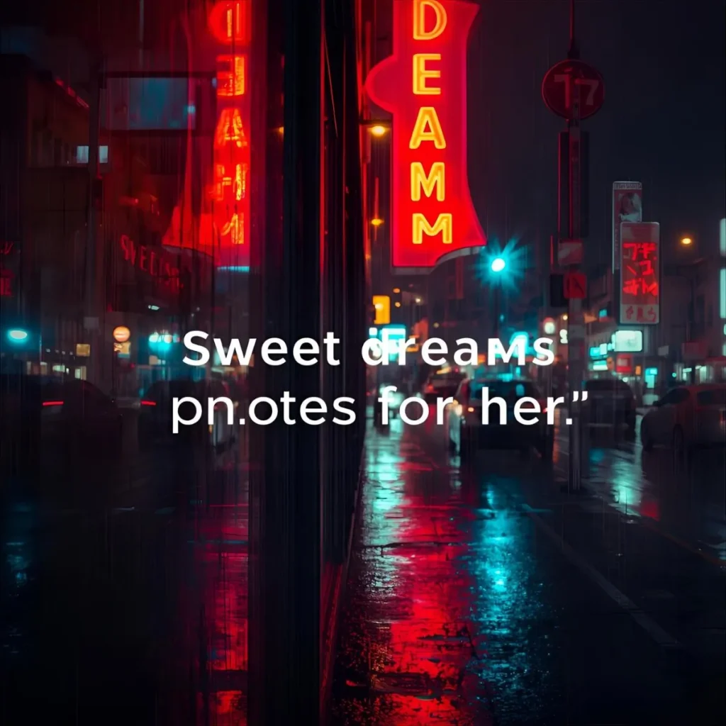 Sweet Dreams Quotes for Her
