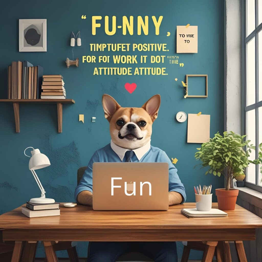 Funny Positive Attitude Quotes for Work