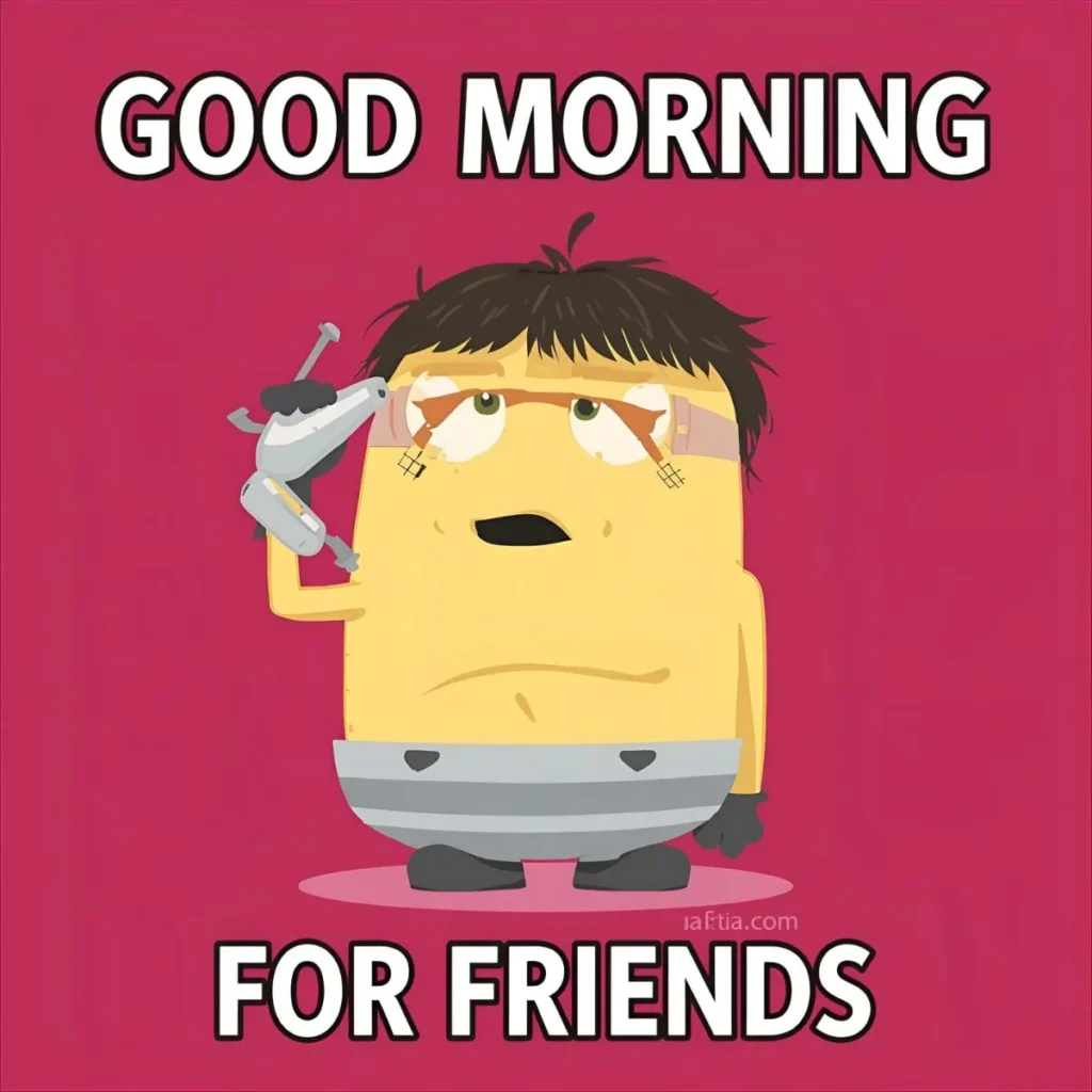 Funny Good Morning Quotes for Friends