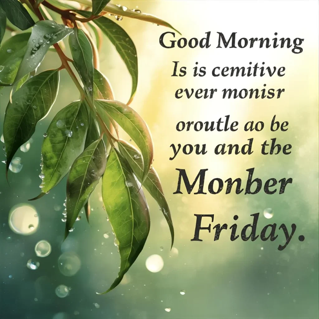 Good Morning Positive Friday Quotes