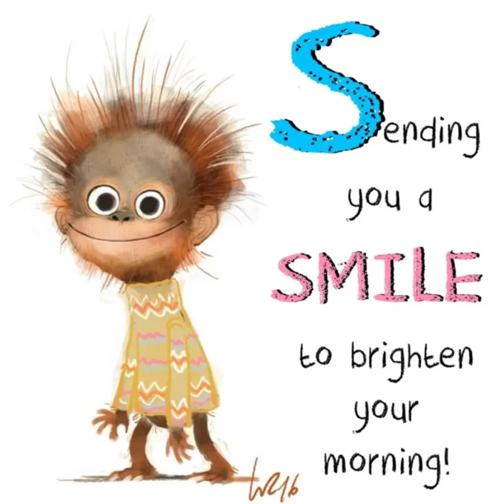 Smile Funny Good Morning Quotes