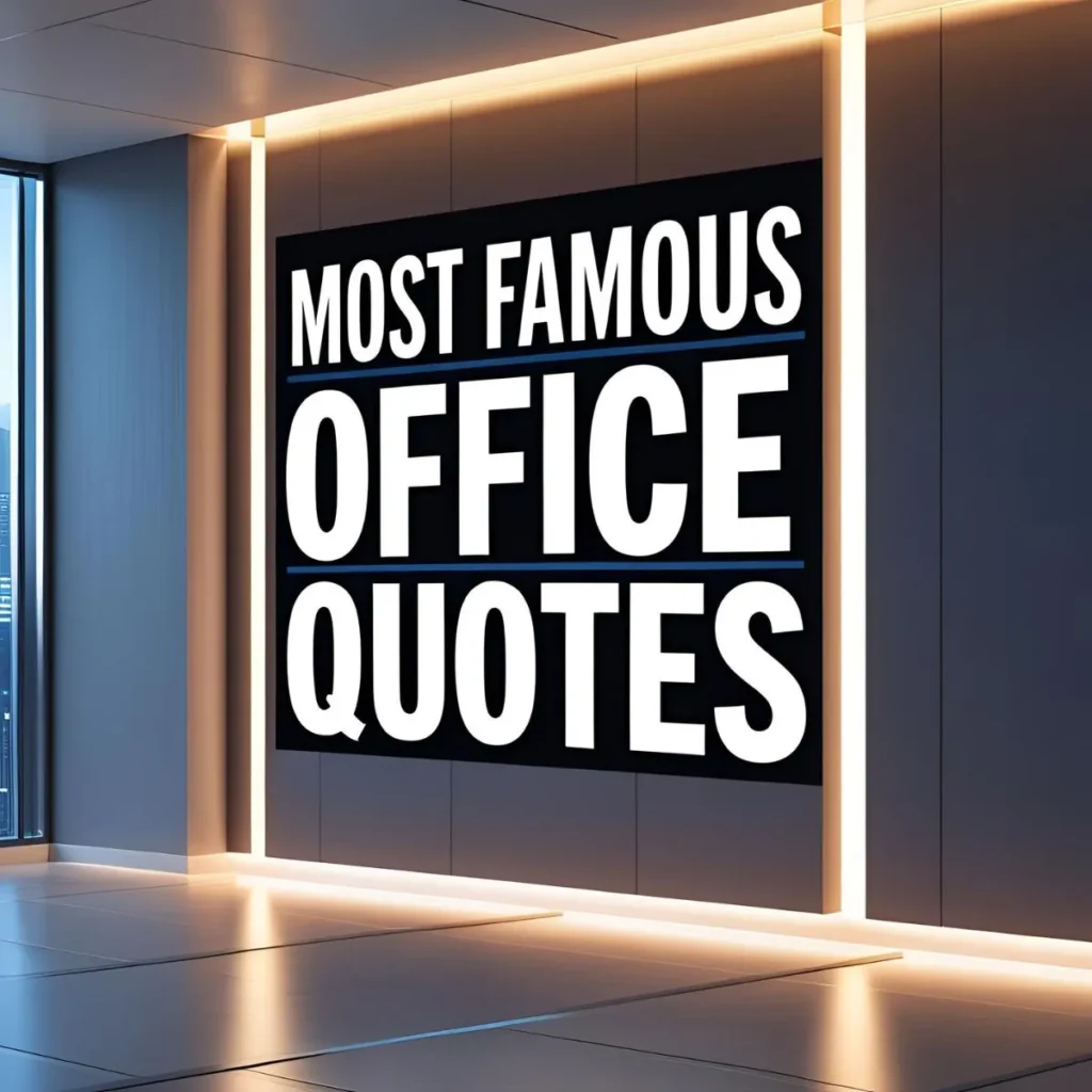 Best Office Quotes Most Famous