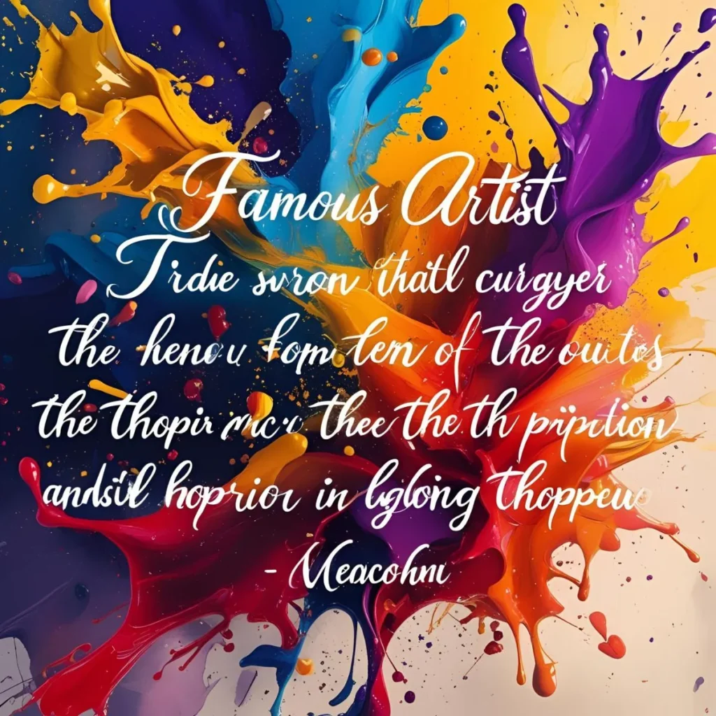 Famous Artist Quotes
