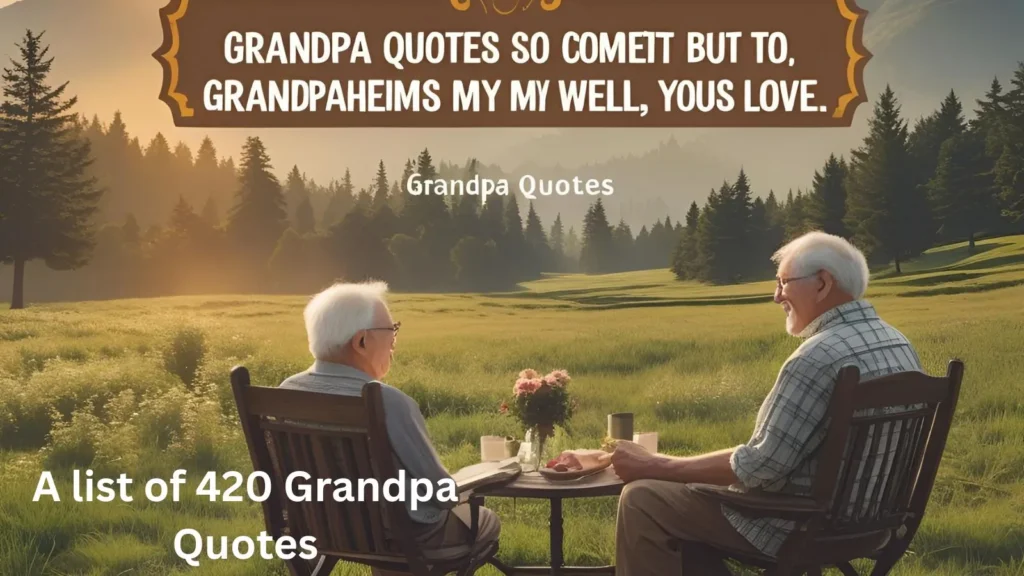 Grandpa Quotes