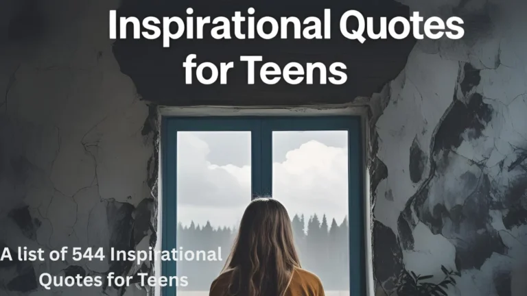 Inspirational Quotes for Teens