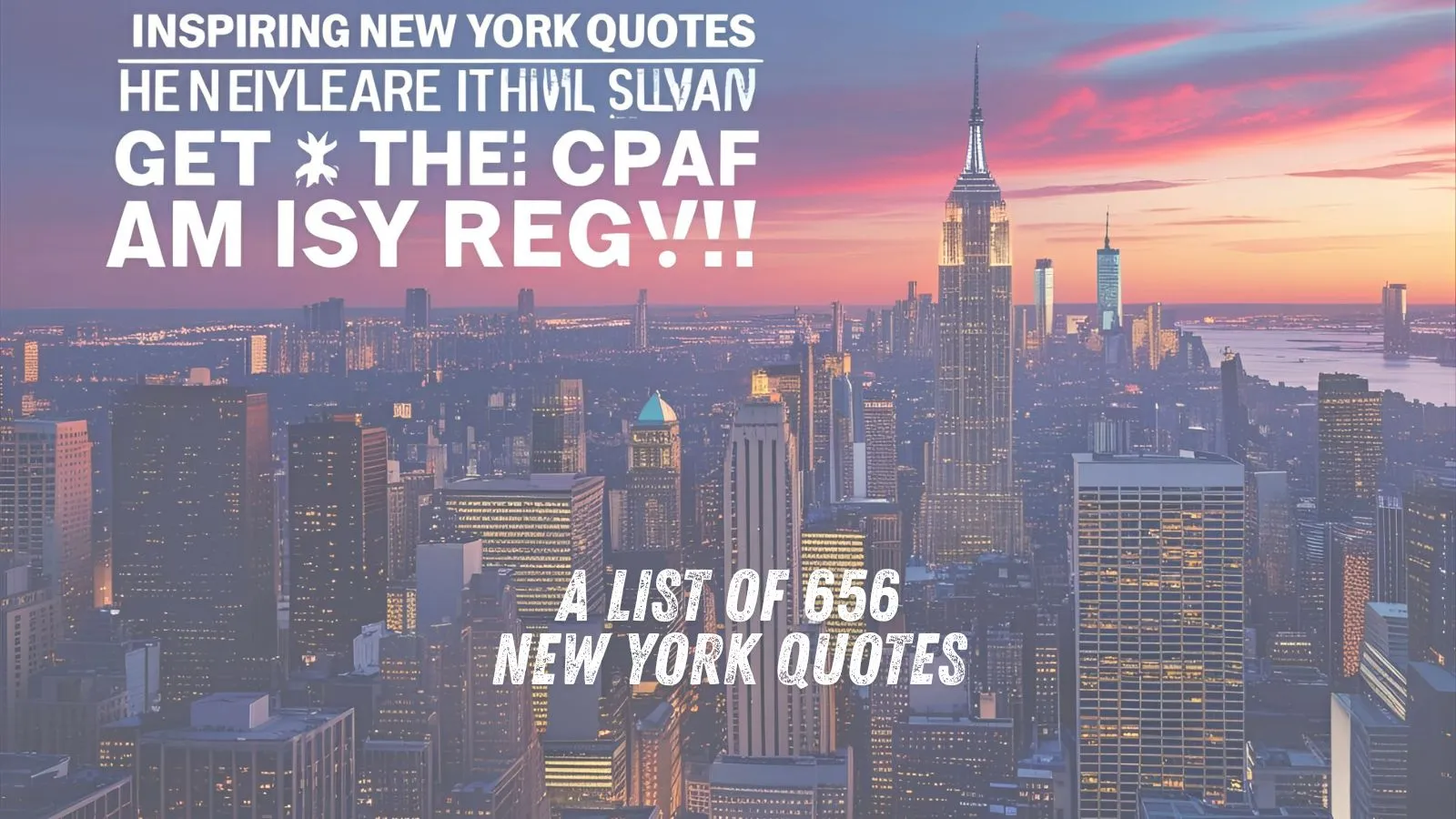 New York Quotes