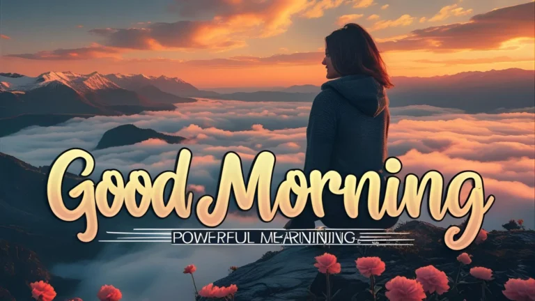 Powerful Meaningful Good Morning Quotes