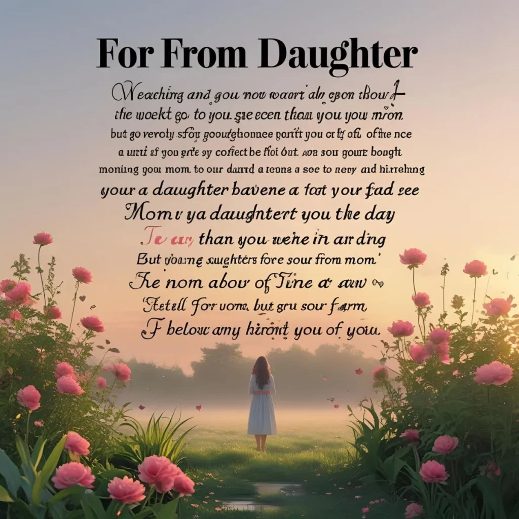 Quotes for Mom from Daughter