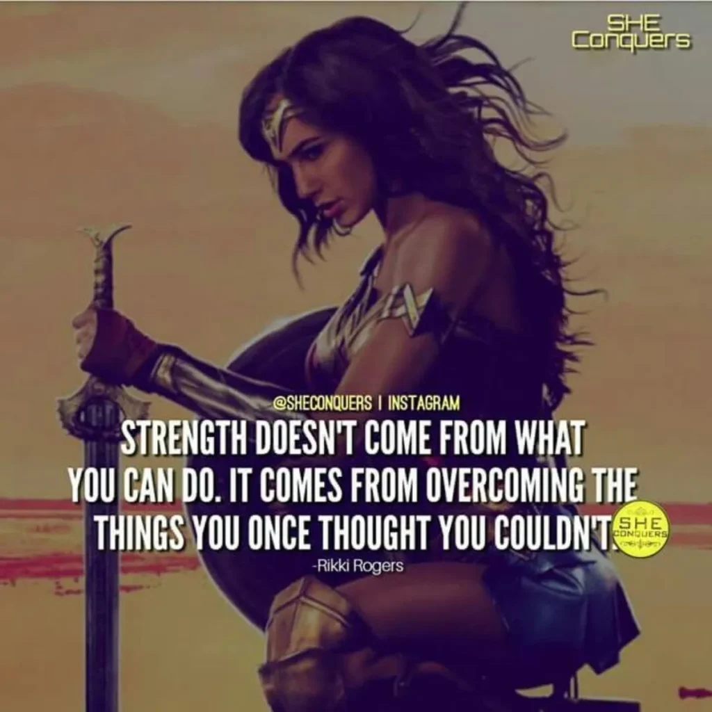Strong Woman Wonder Woman Quotes