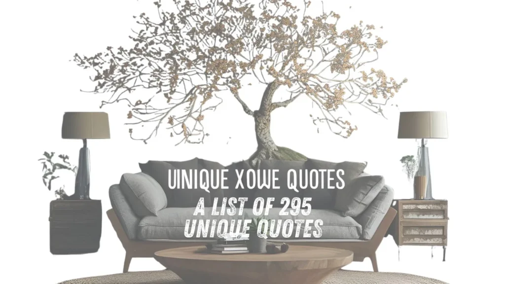 Unique Quotes