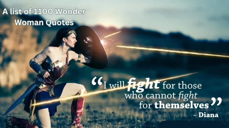Wonder Woman Quotes