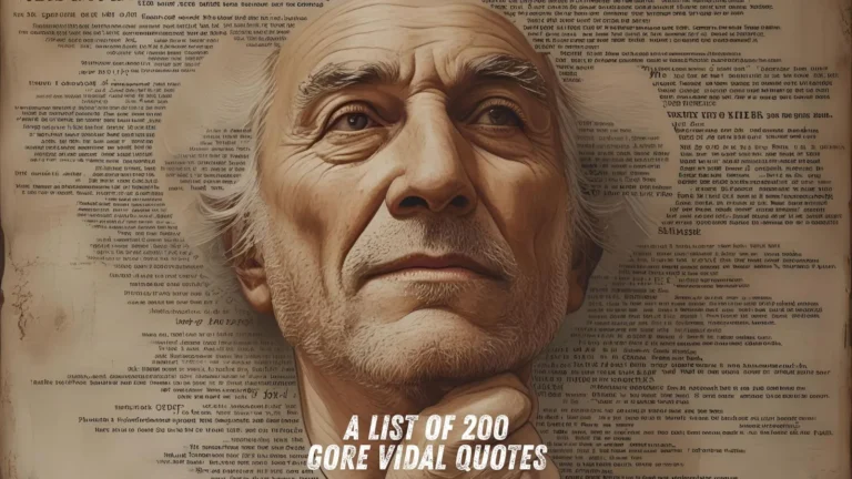 Gore Vidal Quotes