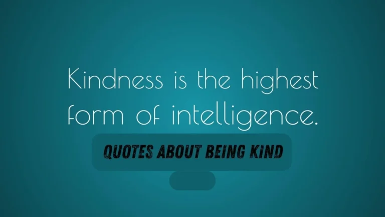 Quotes About Being Kind