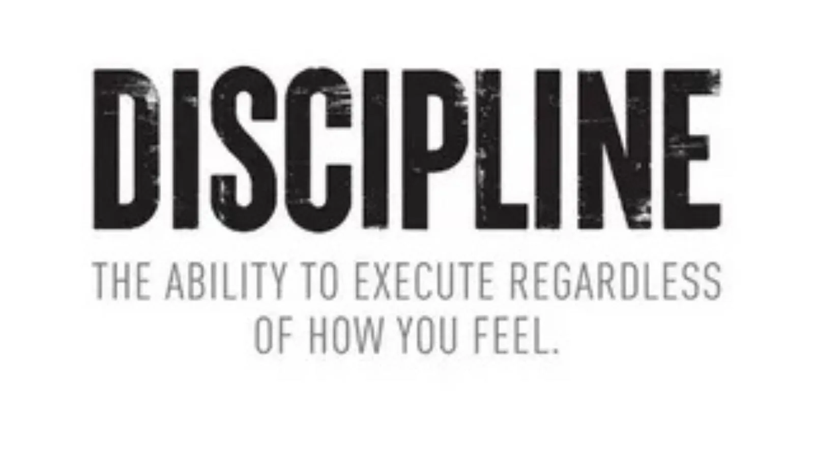 Quotes About Discipline