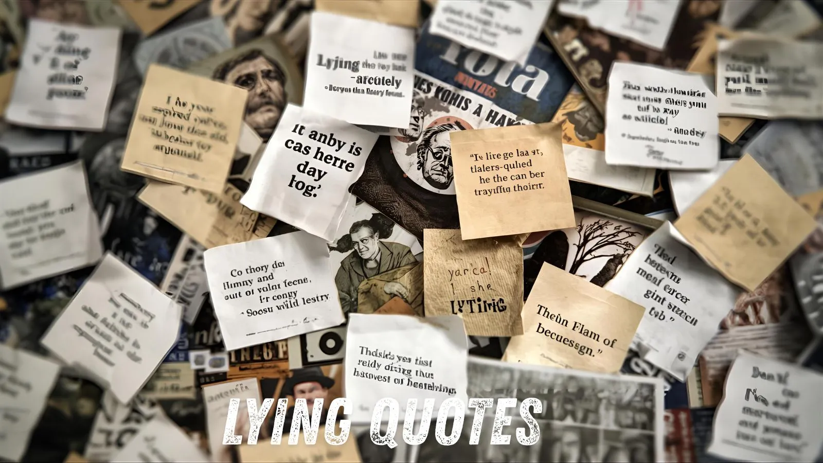 Lying Quotes