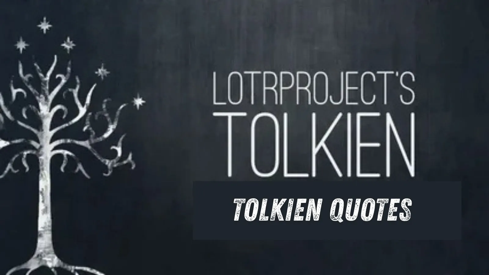 Tolkien Quotes