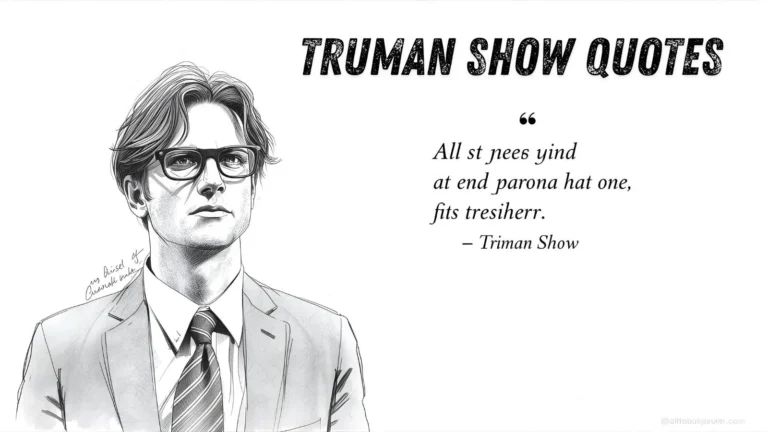 Truman Show Quotes