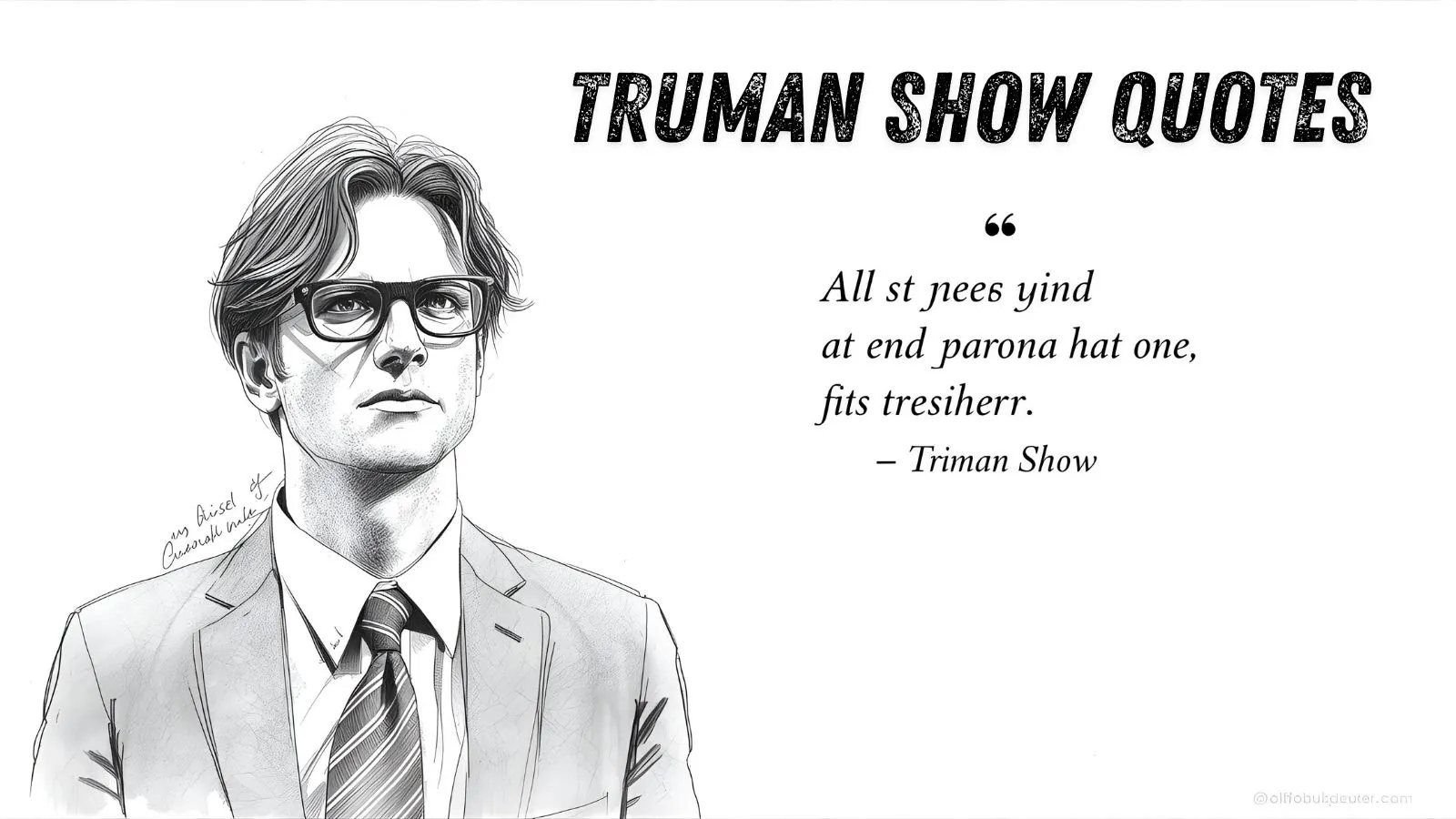 Truman Show Quotes